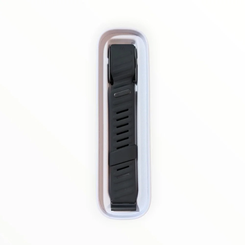 46-O Whoop Sportflex 5.0 Silicone / Stainless Steel Band in Gravity